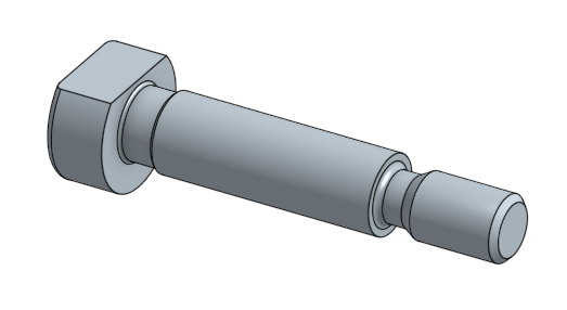 Arm Support shoulder screw - L20 (machine finished) V01