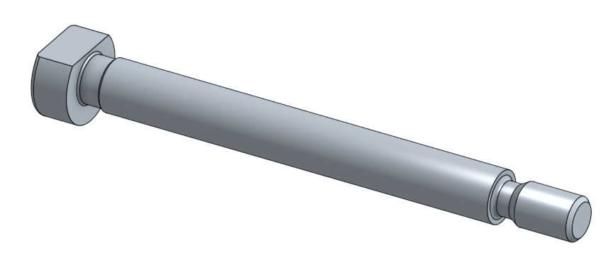 Arm Support shoulder screw - L50 (machine finished) V01