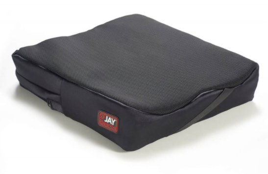 Sunrise Medical JAY Balance seat cushion, flow fluid, microclimatic cover, positioning