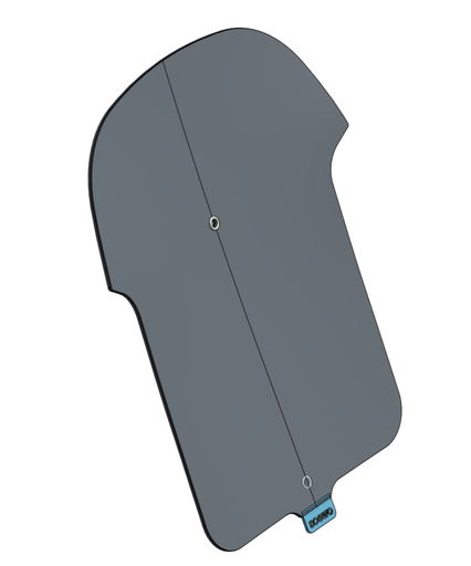 [1515] Back Support Inlay Assembly V01