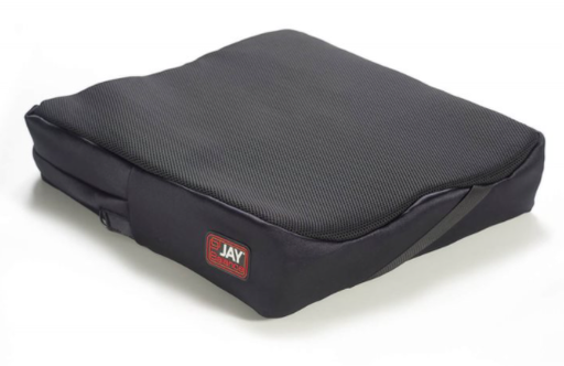 Sunrise Medical JAY Balance seat cushion, flow fluid, microclimatic cover, positioning