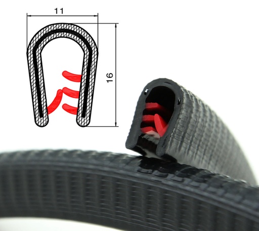[2296] Edge Protection KS3-6S Black
