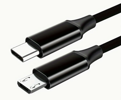 [2329] USB-C to USB-Micro Charging Cable 0.3m