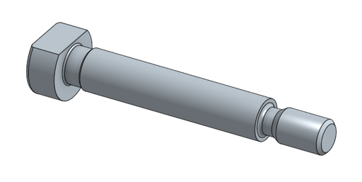 [2536] Arm Support shoulder screw - L30 (machine finished) V01
