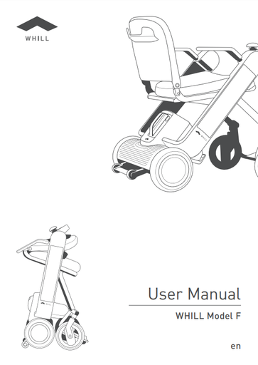 [3898] WHILL F User manual - DE
