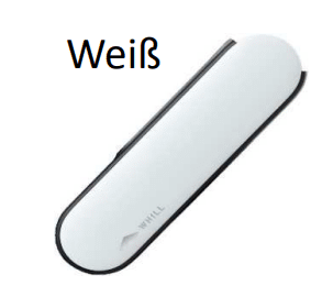 [3913] WHILL C2 Arm covers - White Left