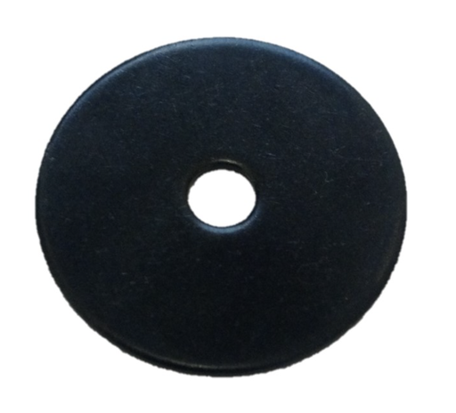 [4035] Flat Washer M6 x 40 x 1.5 (Black)