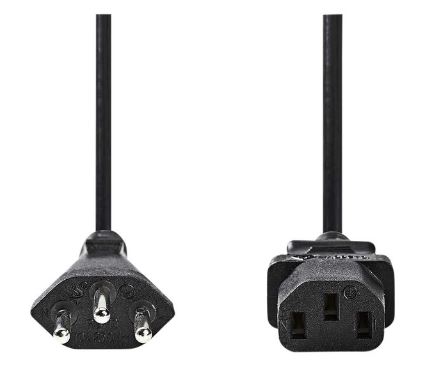 [4468] Charger Cable, AC-Netzkabel, Swiss Typ J (T12), 1.8m, black